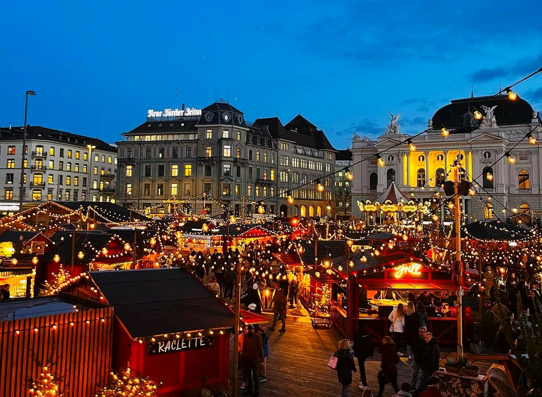 Christmas market of Zurich