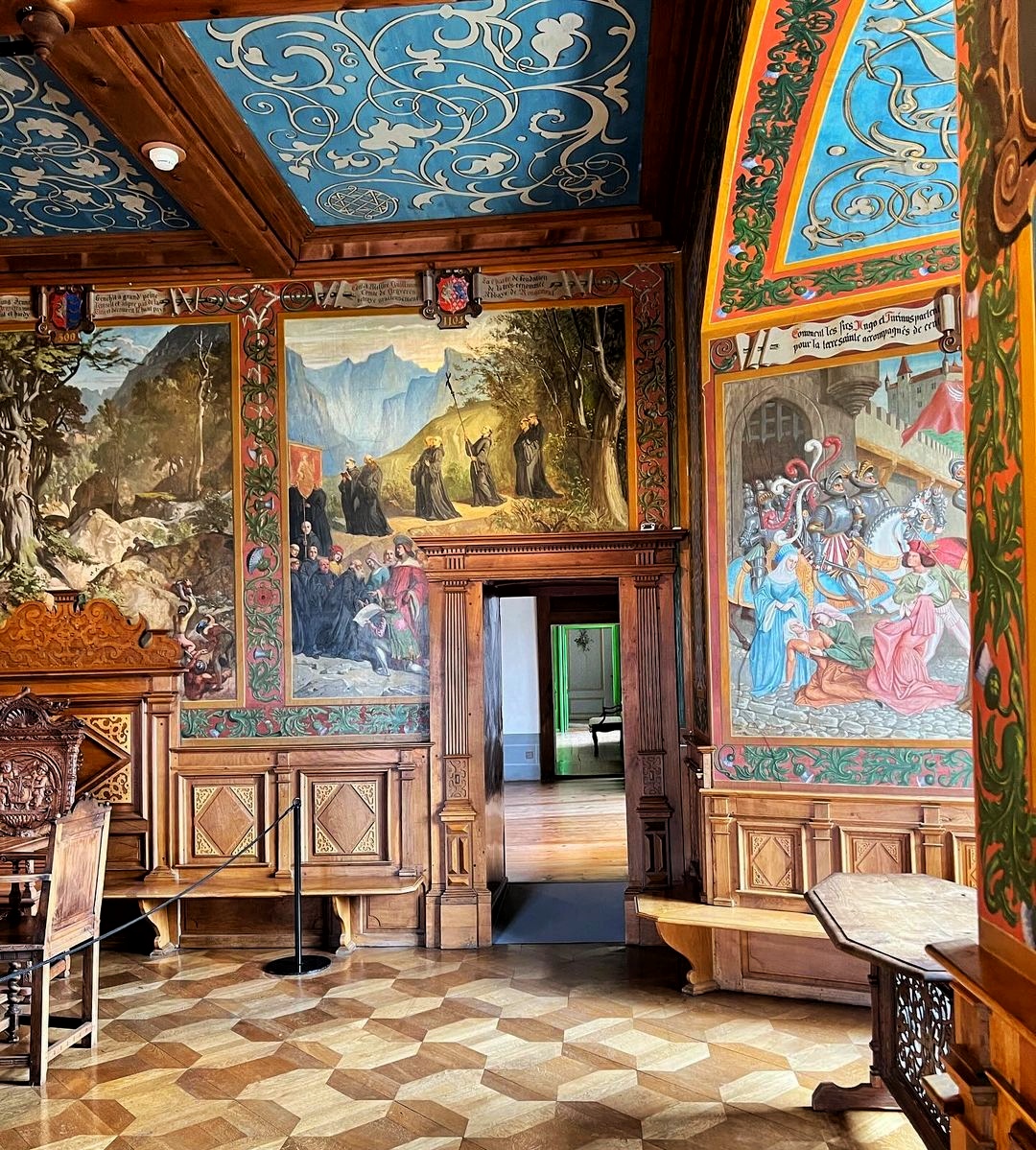 Château de Gruyères interior