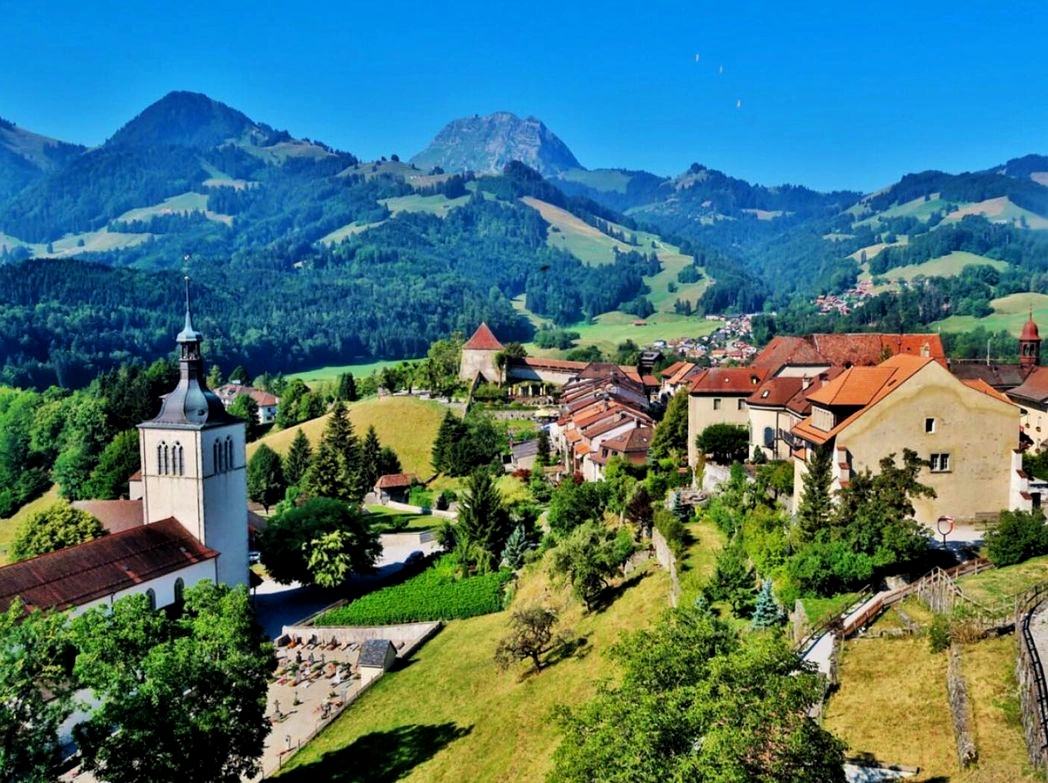 Glimpse of Gruyères