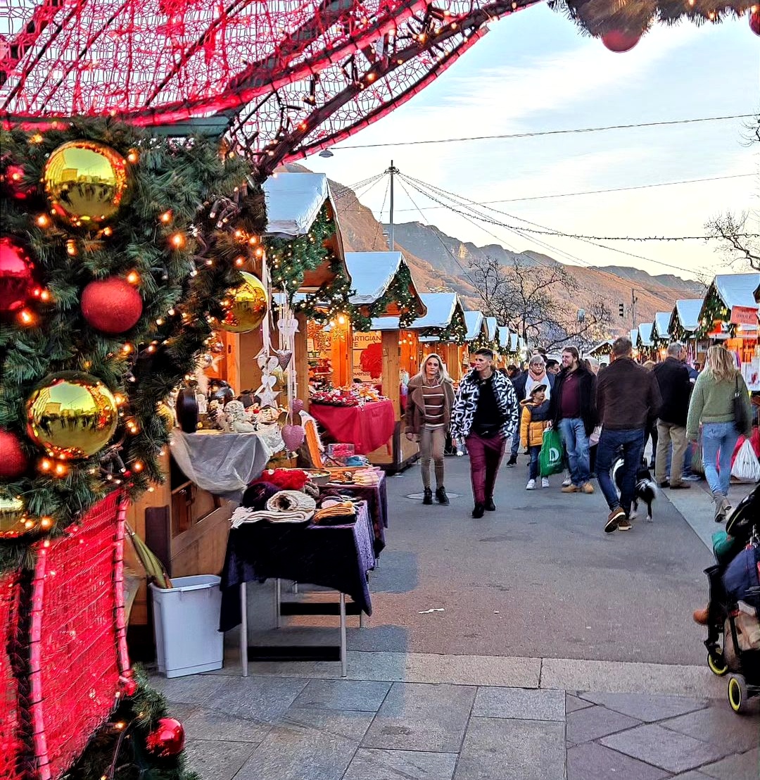 The Christmas market