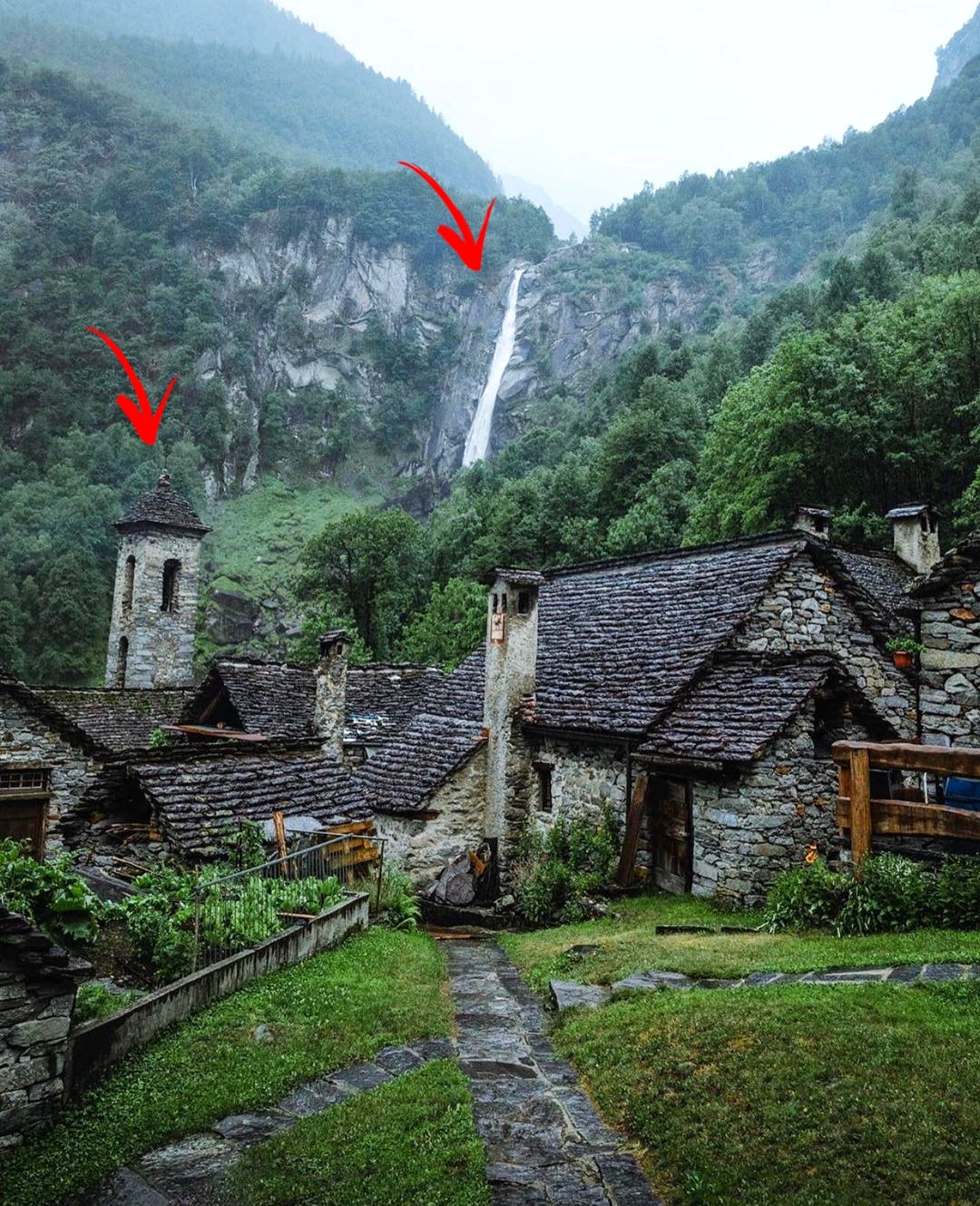 Trending alley in Foroglio