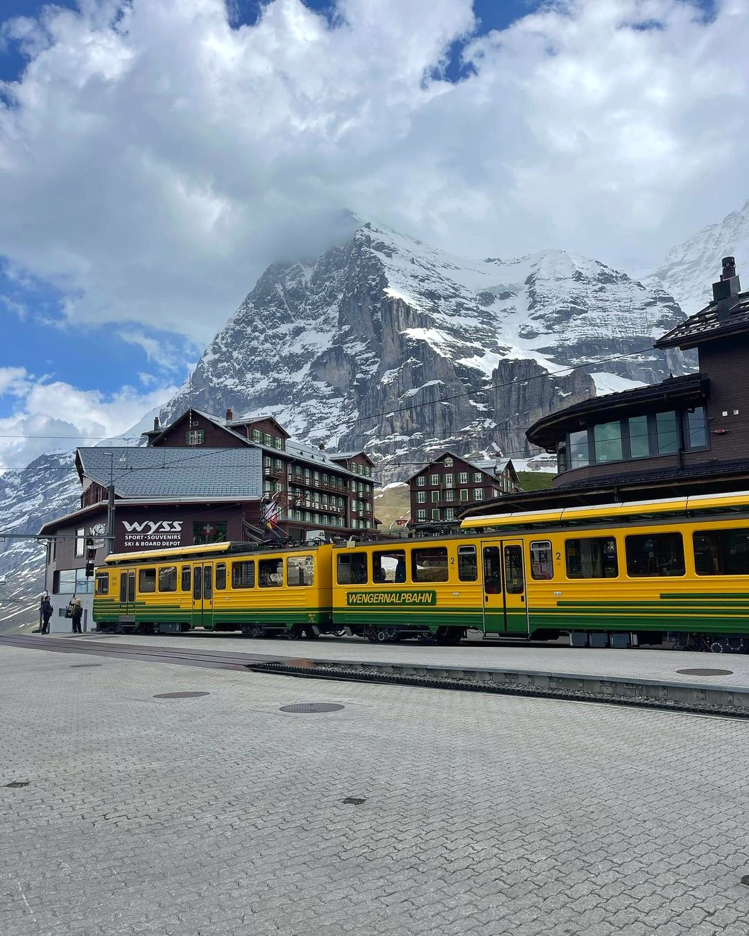 Adventure-themed Jungfraujoch captions