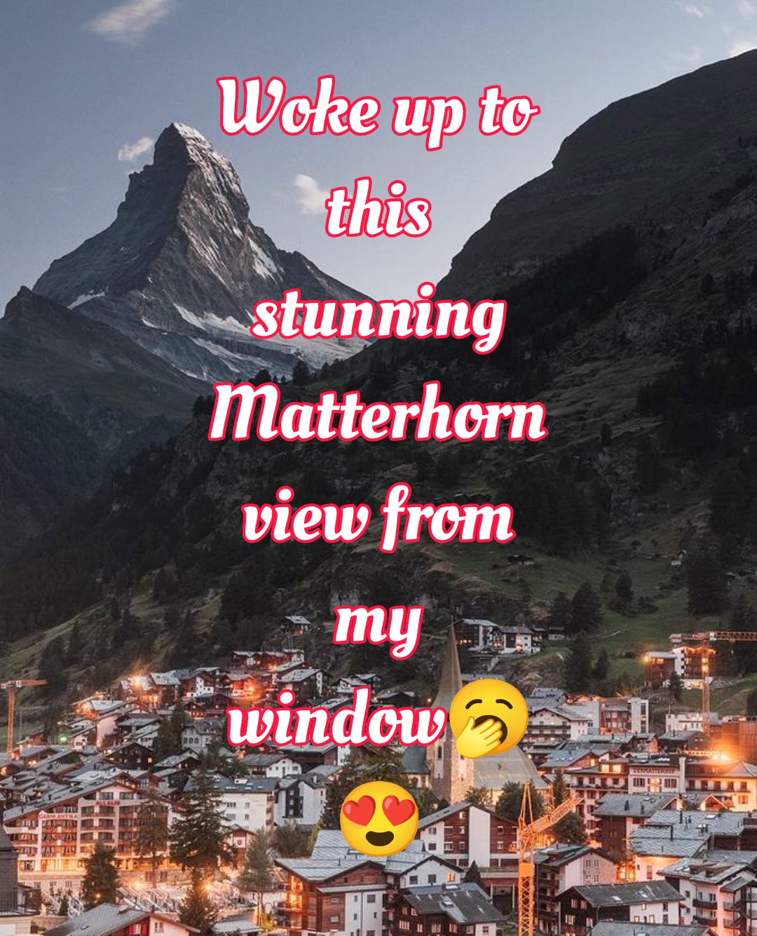 Best Zermatt captions