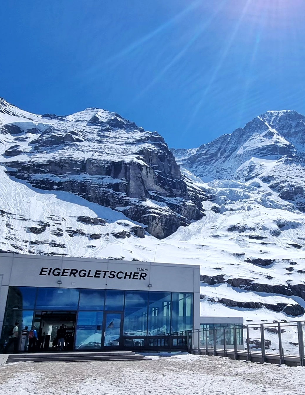 Jungfraujoch captions for season