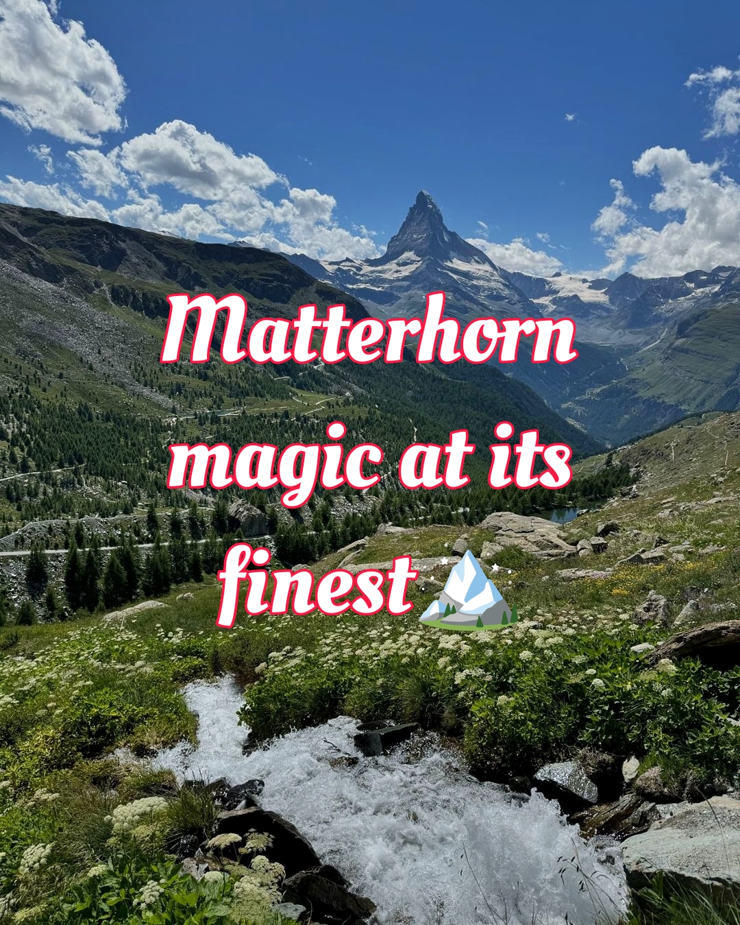 Short Matterhorn captions