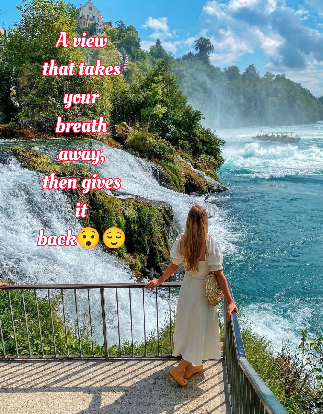 Best Rhine Falls captions