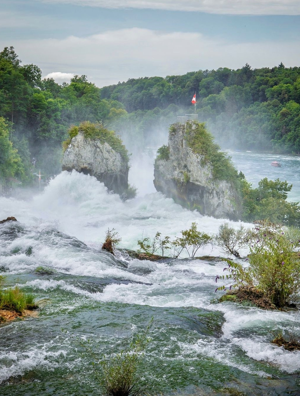 Classic Rhine Falls captions