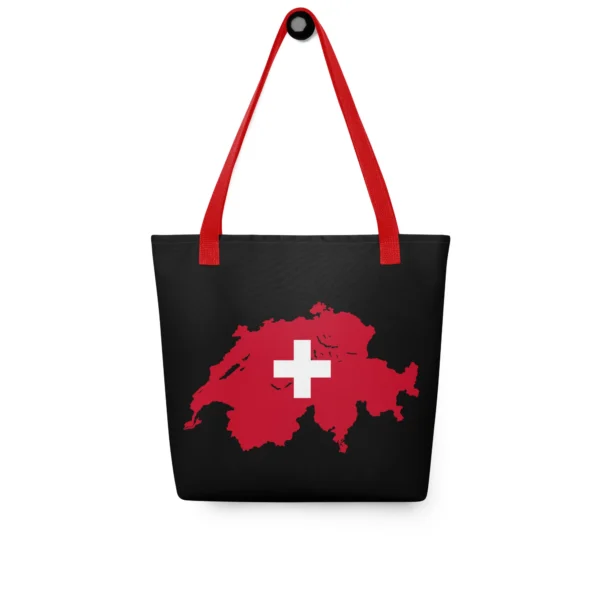 Switzerland Map Tote Bag - Image 4