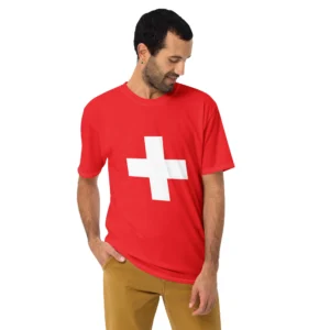 Switzerland Flag Men's T-shirt