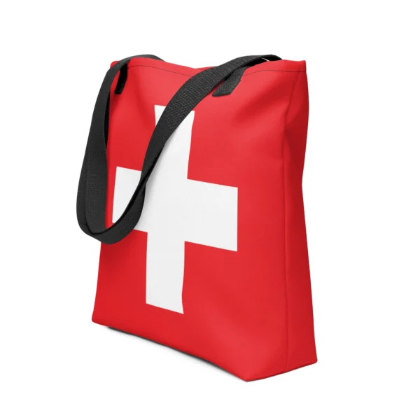 Switzerland Flag Tote Bag