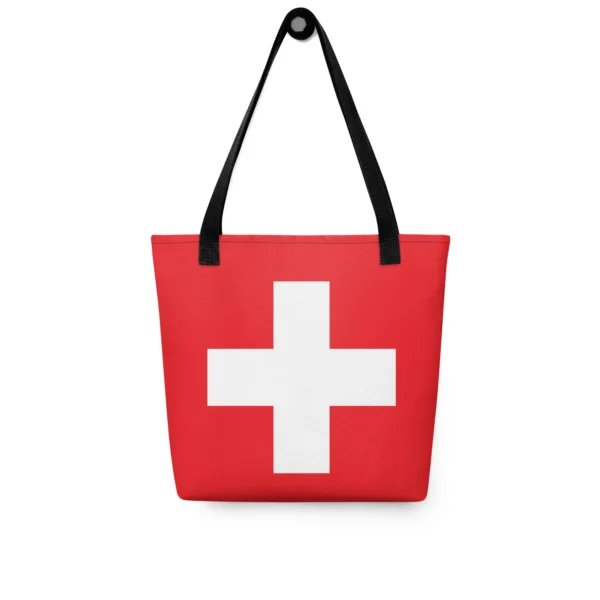 Switzerland Flag Tote Bag - Image 2